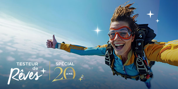 Wonderbox 20 ans Testeurs de rêves