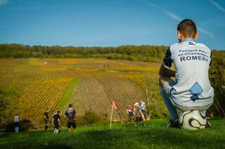 Une partie de FootGolf en famille - FootGolf Parc Lac du Der - Giffaumont-Champaubert (51)