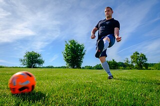 Une partie de FootGolf en famille - FootGolf Parc Lac du Der - Giffaumont-Champaubert (51)