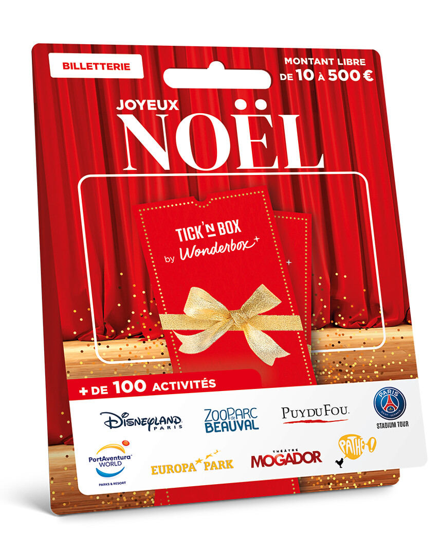 Carte Billetterie - Joyeux Noël