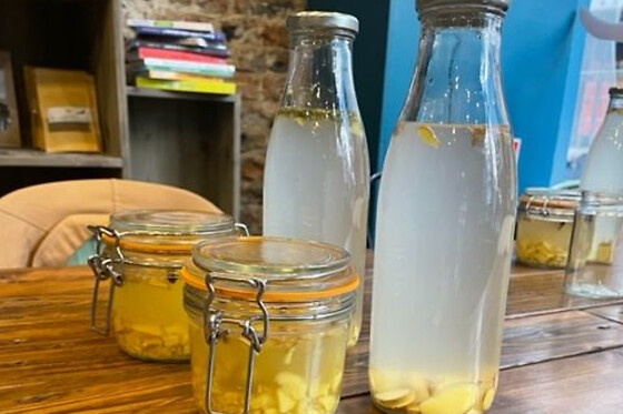 Atelier fermentation de Ginger beer à Paris 12ème