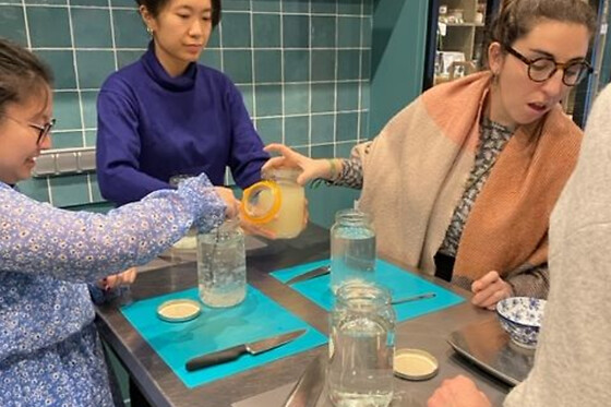 Atelier fermentation de Ginger beer à Paris 12ème