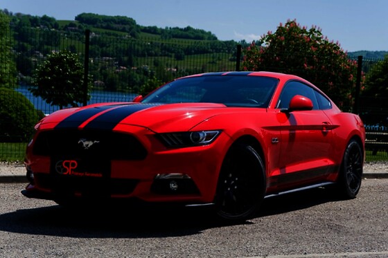 Pilotage Ford Mustang V8 - SP Pilotage automobile - Charavines (38)
