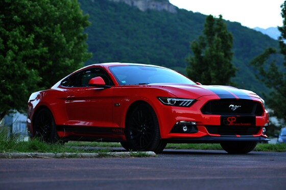 Pilotage Ford Mustang V8 - SP Pilotage automobile - Charavines (38)