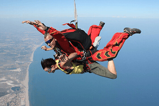 Saut en parachute en tandem à Revel (31)