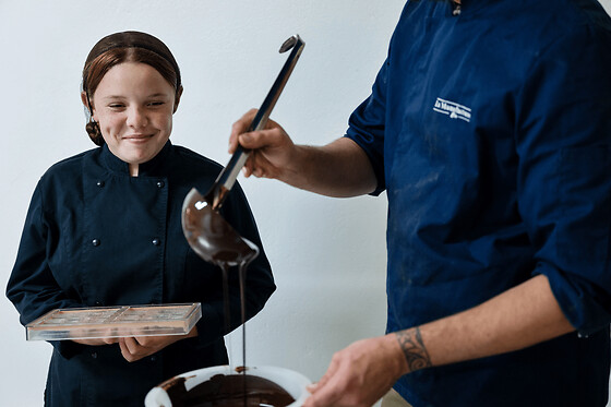 Fabrication de tablette en chocolat à Paris 2ème