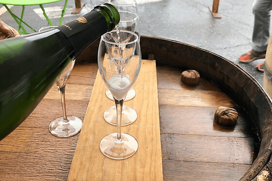Dégustation de Champagne à Mailly-Champagne (51)