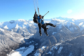 Saut en parachute depuis un hélicoptère près de Genève (74) - Basse Saison - du lundi au vendredi du 01/10 au 31/03