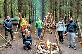 Stage de survie "Bushcraft traditionnel" à Brénod (01) - Stage journée