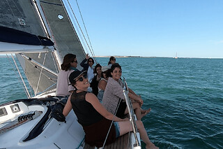 Initiation à la voile sur le bassin d'Arcachon
