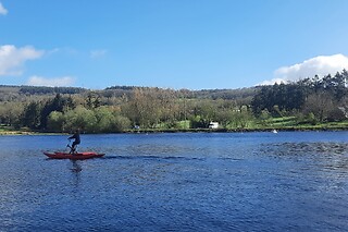 Balade en vélo nautique en duo - Vélos Nautiques Guerlédan - Guerlédan (22)