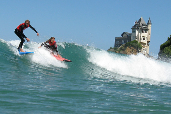 Cours de surf pour 2 - La vague basque - Biarritz (64)