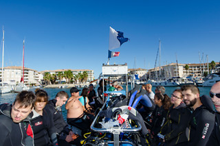 Une chasse au trésor aquatique - Port Fréjus (83)