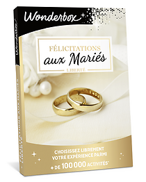 Bon Cadeau Félicitations aux mariés Liberté