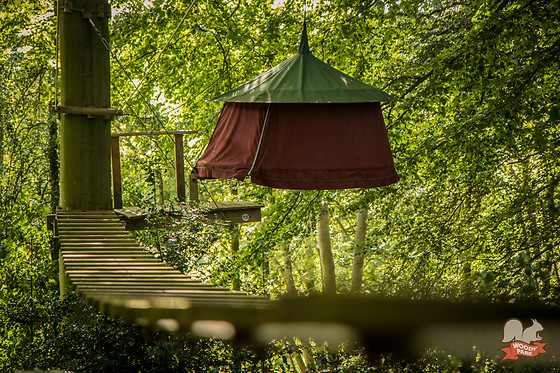 Séjour en tente suspendue pour 2 à Woody Park à Fécamp (76)