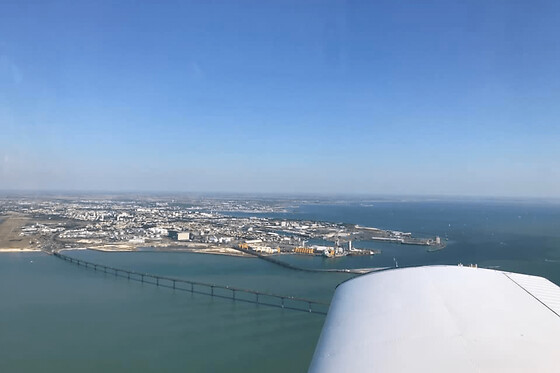 Vol d'initiation au pilotage en avion à Saint-Laurent-Médoc (33) - Vol 45 minutes