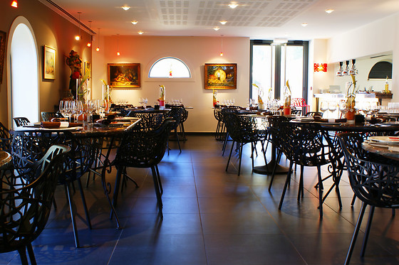 Repas en duo à la Table de Beaurecueil à Beaurecueil (13)