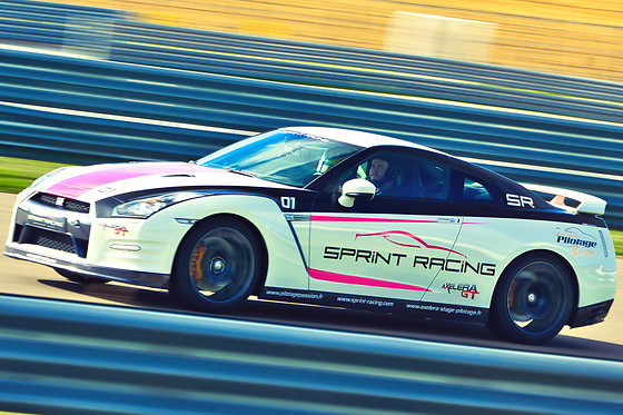 Découverte Nissan GTR (5 tours) sur le Circuit de Mettet (B)