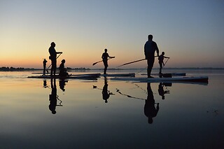Une séance de paddle yoga et une dégustation pour deux chez Faumea à Le Minihic-sur-Rance (35)