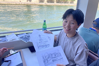 Atelier croquis croisière à Paris 6ème