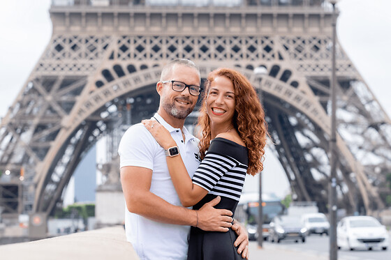 Shooting photos dans les plus beaux quartiers de Paris (75) - 30 min de shooting - Choix de 10 photos parmi 30 livrées
