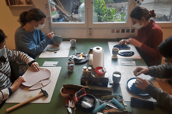 Atelier d'initiation au Kintsugi à Paris 19ème