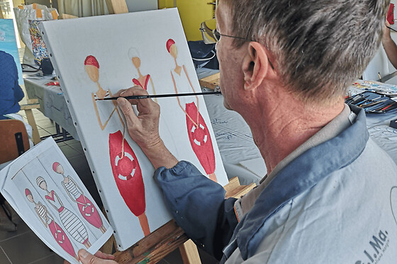 Atelier peinture à Tillières (49) - Atelier peinture adulte - 2 heures