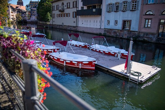 Navigation sur un bateau électrique pour un groupe - Marin d'eau douce - Strasbourg (67)