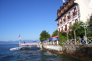 Un repas en duo à l'Hôtel Les Cygnes à Évian-les-Bains (74)