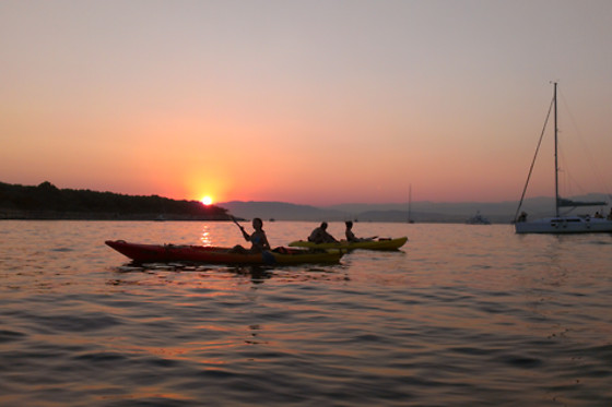 Demi-journée de canoë-kayak en mer pour 4 - Seafirst - Cap d'Antibes (06)