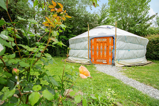 Deux nuits sous yourte au Village Insolite à St Benoit Des Ondes (35)