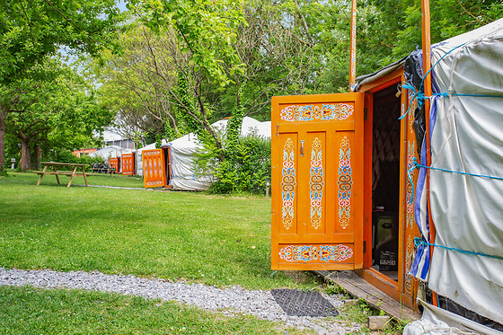 Deux nuits sous yourte au Village Insolite à St Benoit Des Ondes (35)