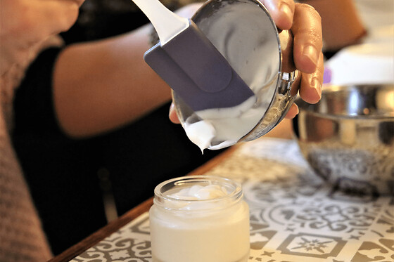 Atelier crème pour les mains et baume à lèvres à Lyon