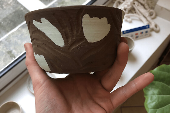 Atelier de décoration sur céramique à Rezé (44)