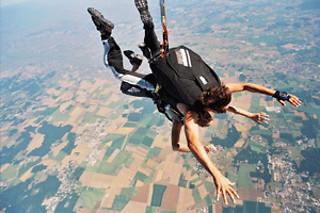 Saut en parachute en tandem - Espace chute libre - La Réole (33)