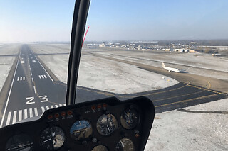 Initiation au pilotage d'hélicoptère R44 à Colmar (68) - Vol 30 min