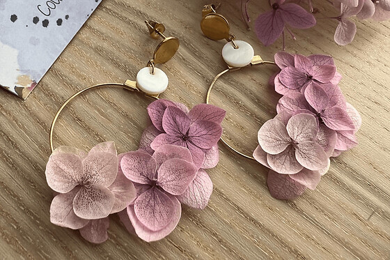 Atelier bijoux de tête en fleurs à Clichy-La-Garenne (92) - Tarif parent/enfant