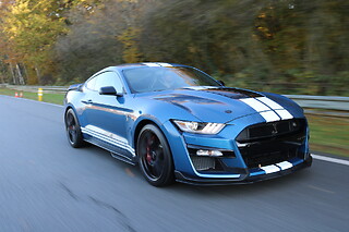Découverte Ford Mustang Shelby GT500 (3 tours) sur le Circuit de Pont l'Evèque (14)