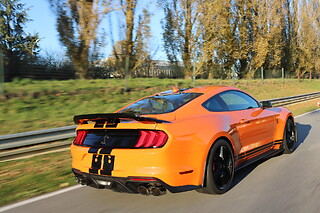 Découverte Ford Mustang Shelby GT500 (3 tours) sur le Circuit de Pont l'Evèque (14)