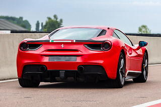 Découverte Ferrari 488 GTB (3 tours) sur le Circuit de Haute Saintonge (17)
