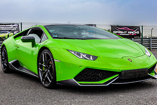 Découverte Lamborghini Huracan (5 tours) sur le Circuit du Bourbonnais (03)