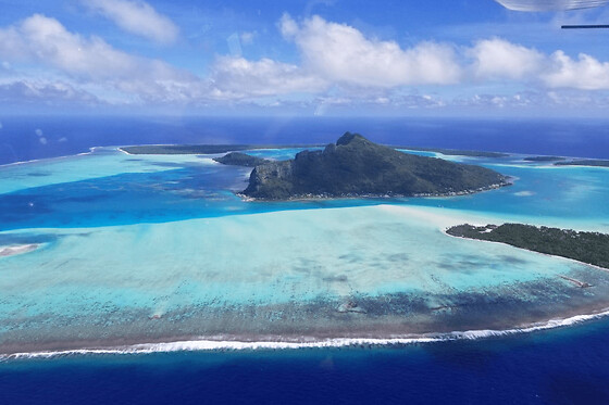 Vol en ULM Multiaxes à Bora Bora ou Raiatea