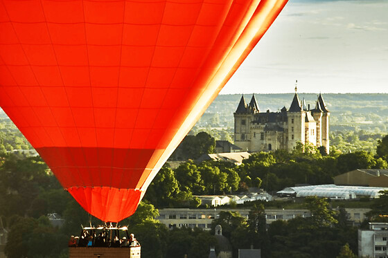 Vol en Montgolfière à Saumur (49) - Vol plaisir - Week-end (vendredi soir, samedi & dimanche)