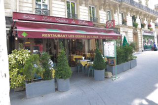 Un repas pour 2 aux Cèdres du Liban à Paris (75015)