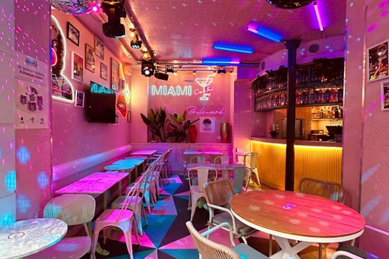 Un apéritif pour 2 au MIAMI BOULEVARD à Paris (75001)