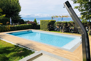 Un repas en duo à l'Hôtel Les Cygnes à Évian-les-Bains (74)