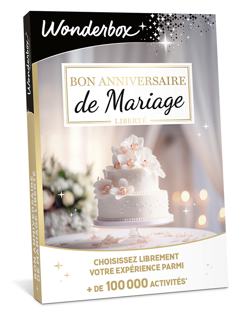Bon cadeau Bon Anniversaire de Mariage