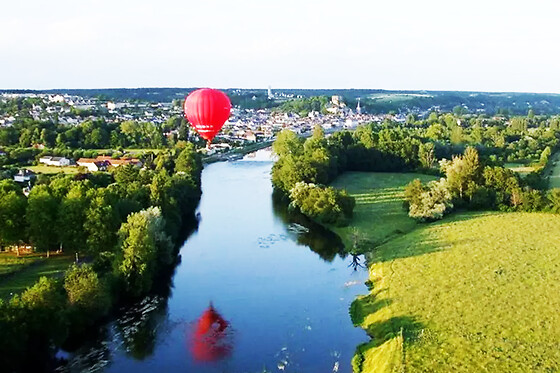 Vol en Montgolfière au-dessus du Château de Saumur (49) - Tarif Duo