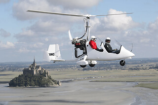 Vol en ULM au-dessus de la Baie du Mont Saint-Michel - Vol sur le Mont - Pendulaire - 20 mn