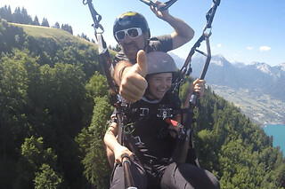Vol en parapente au lac d'Annecy (74) - Baptême découverte - Matin